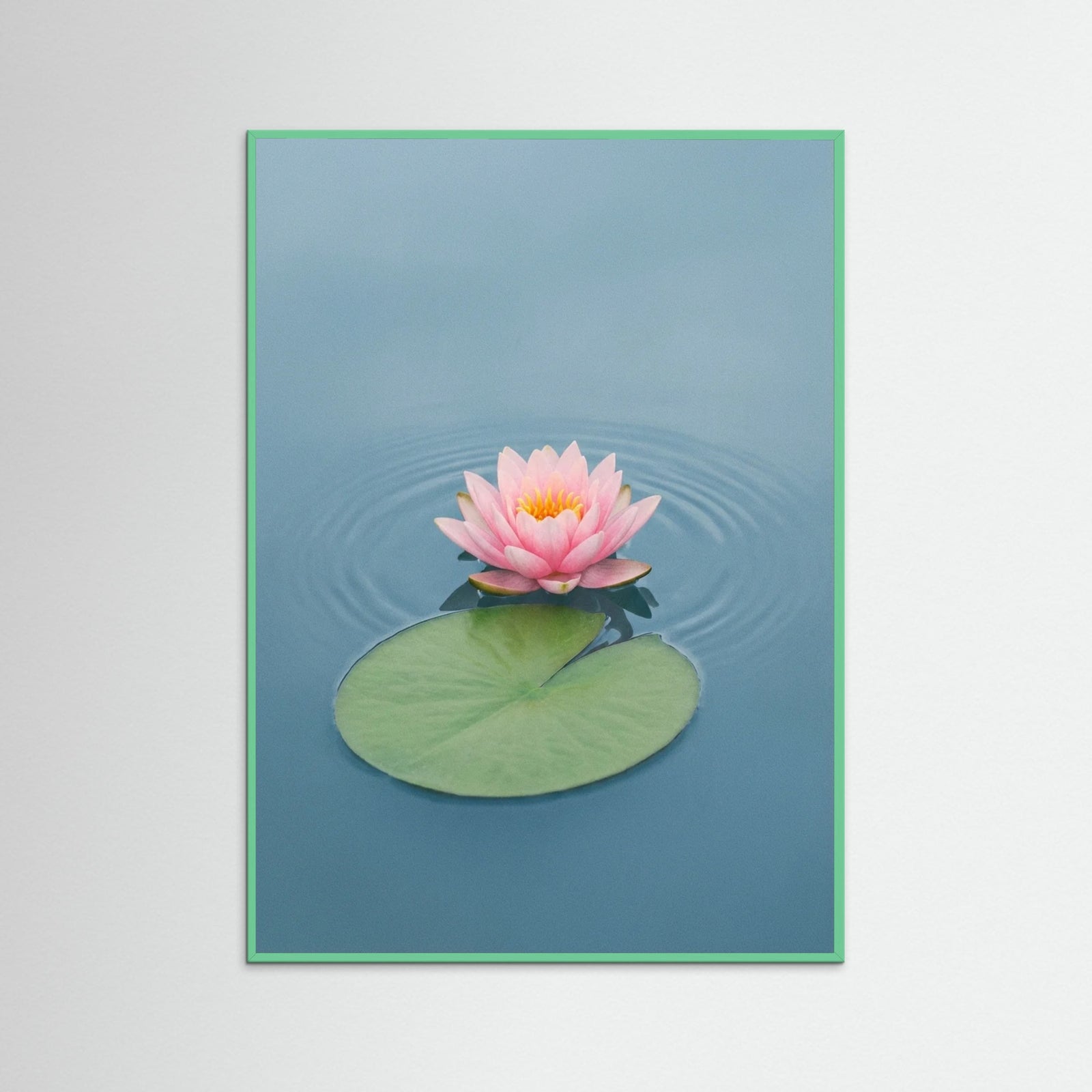 Mint Wood Serene Lotus