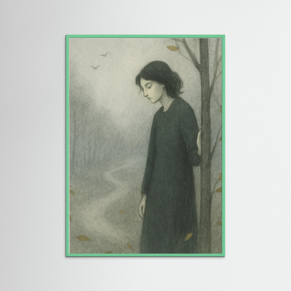 Mint Wood Serene Ponder