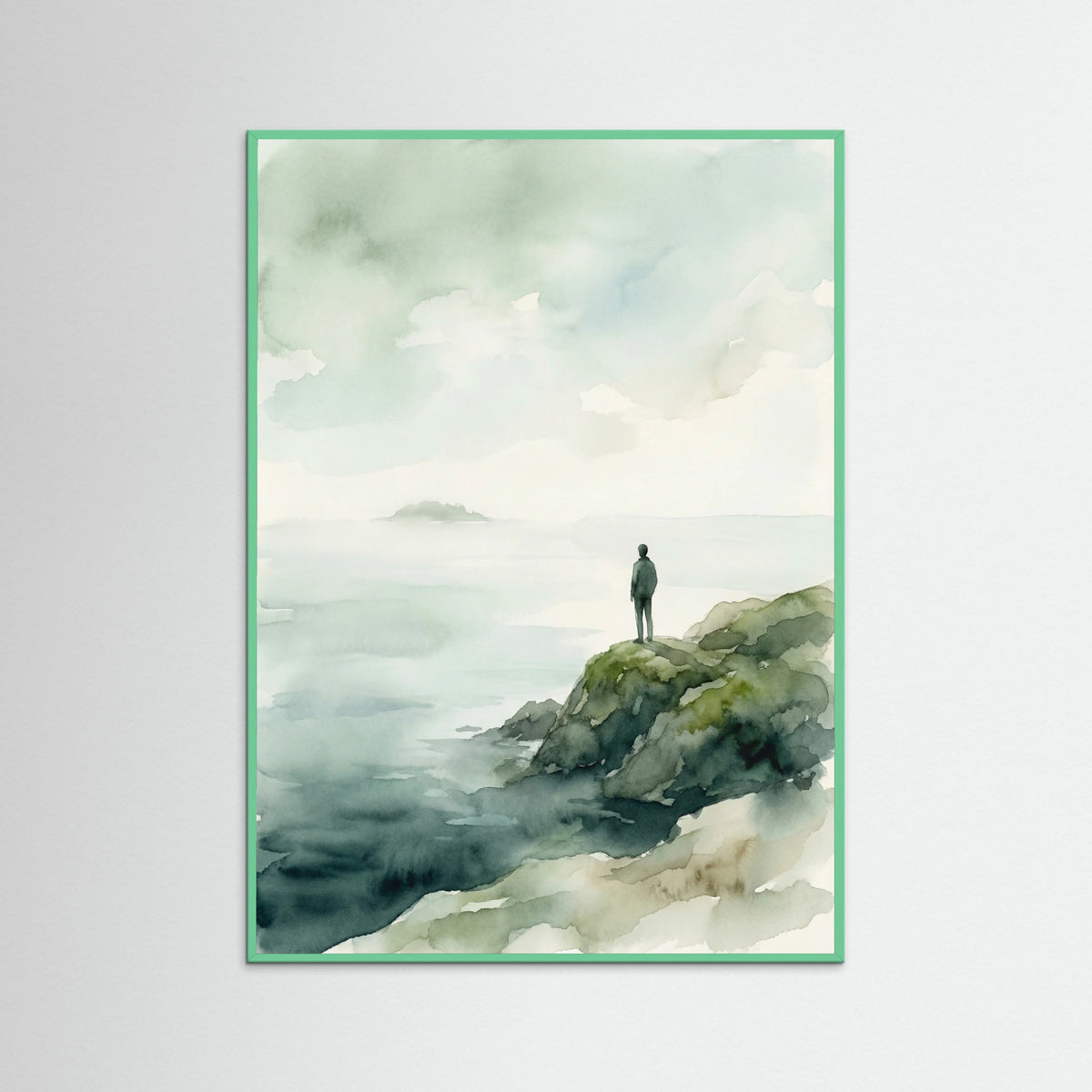 Mint Wood Serene Sail Journey