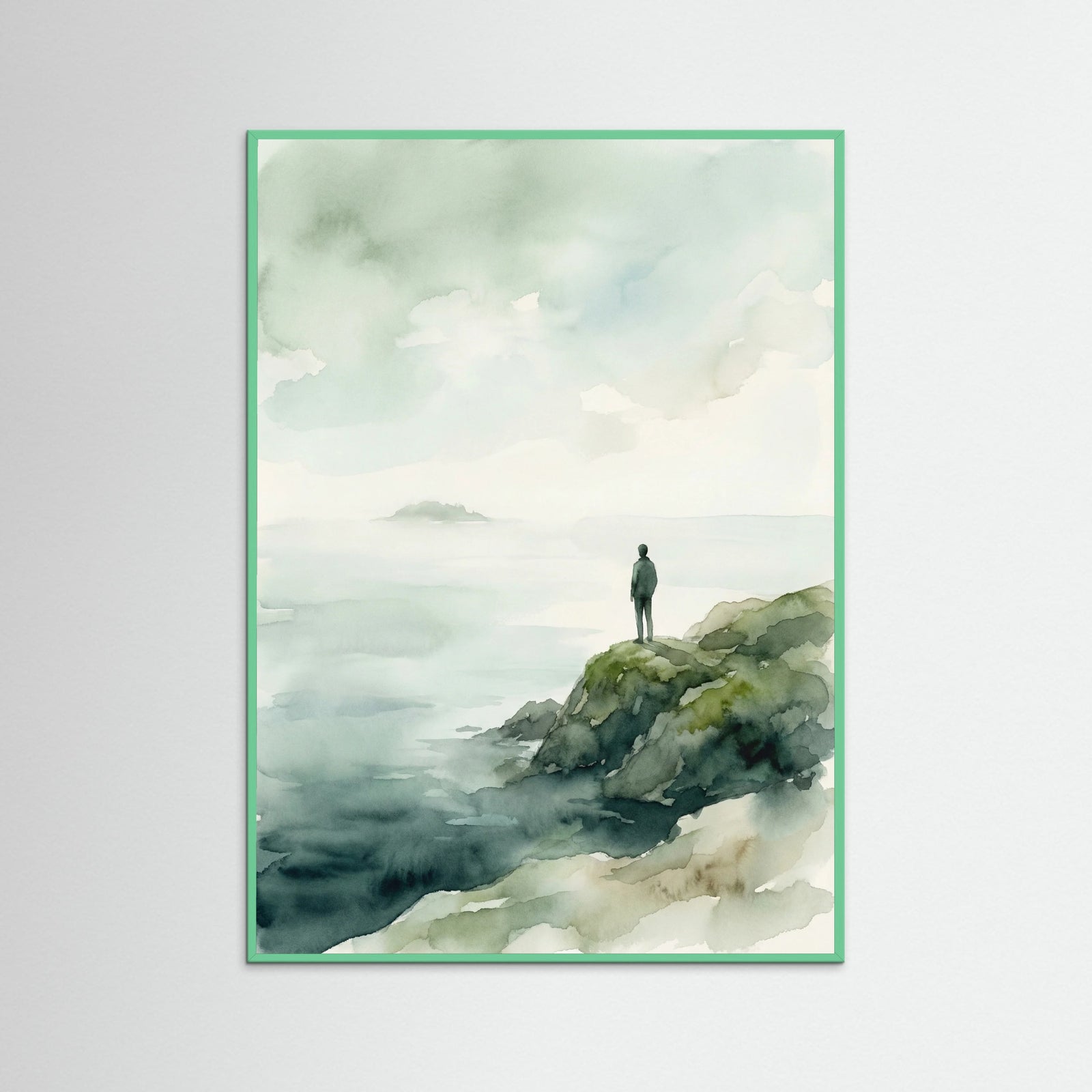 Mint Wood Serene Sail Journey