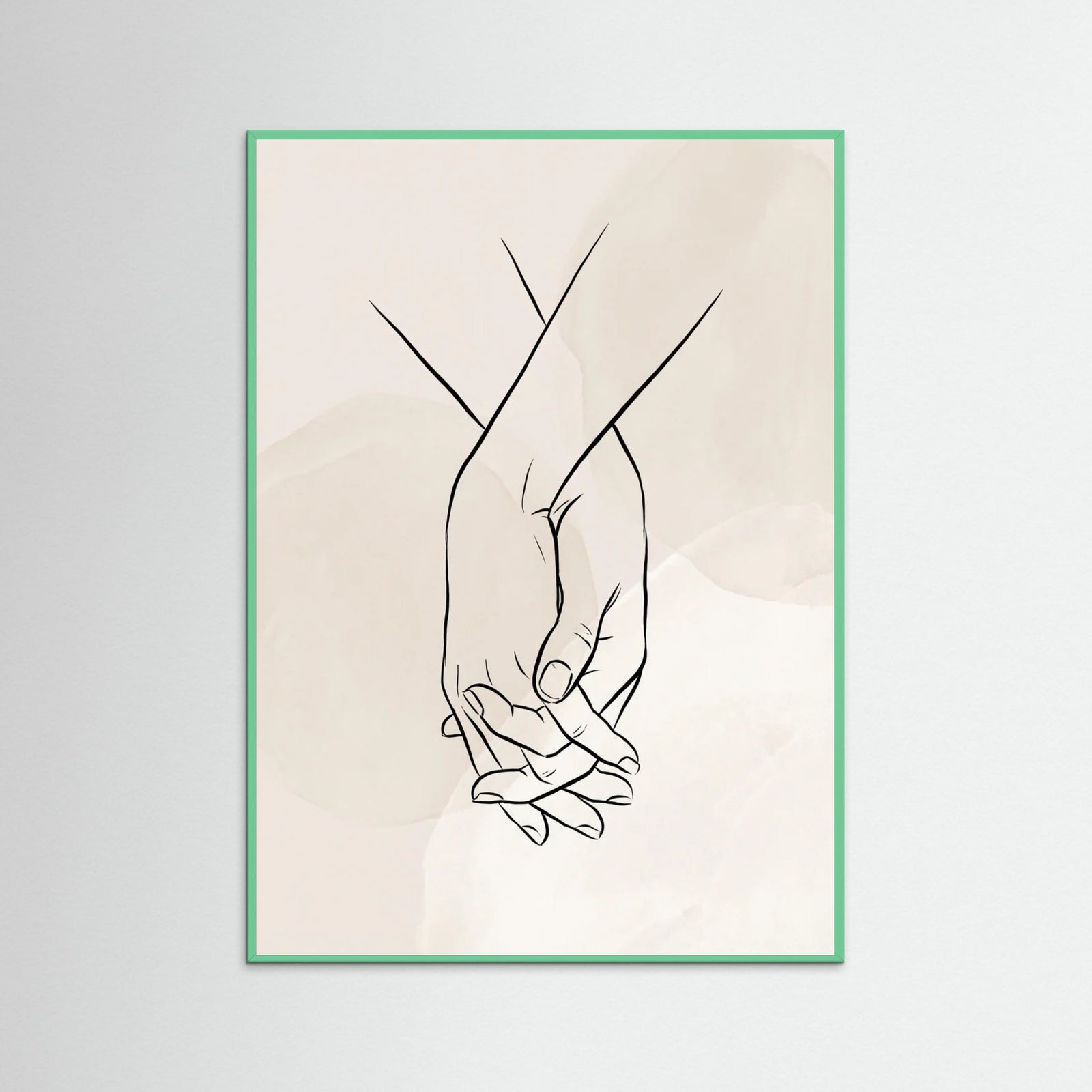 Mint Wood Serene Silhouette