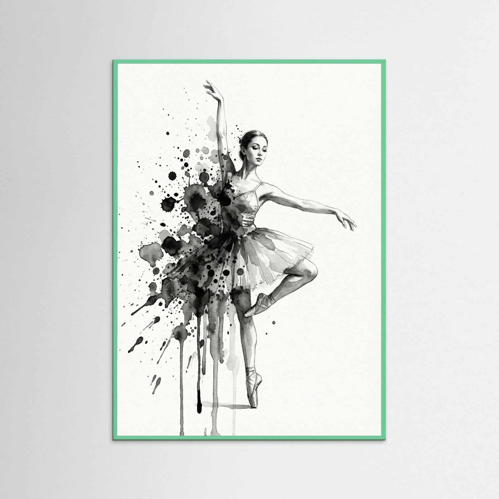 Mint Wood Shadowed Profile