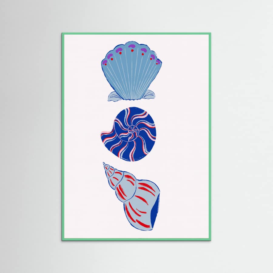 Shells Poster – plakat og kunsttryk
