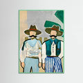 Side by Side Poster – plakat og kunsttryk