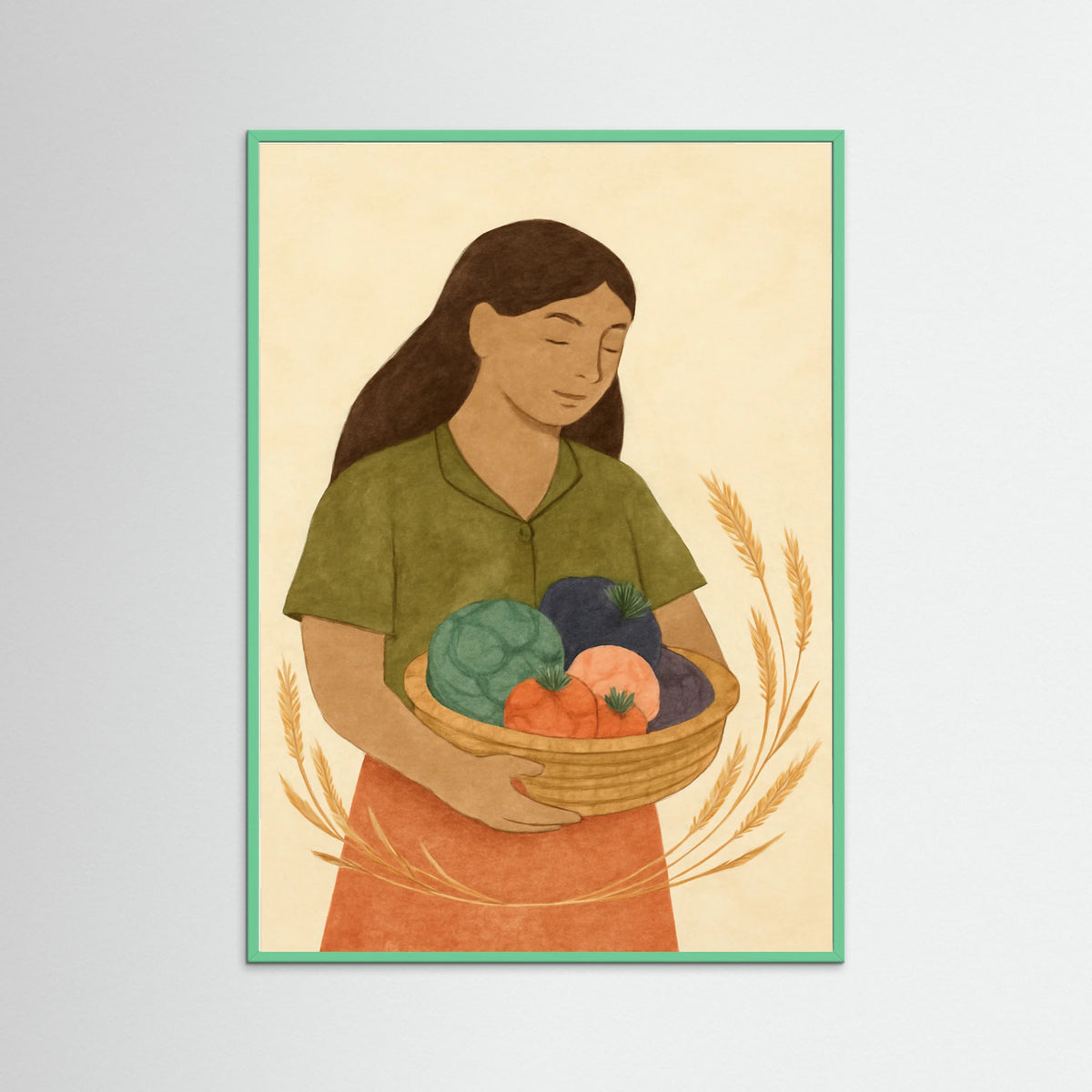 Mint Wood Silent Harvest