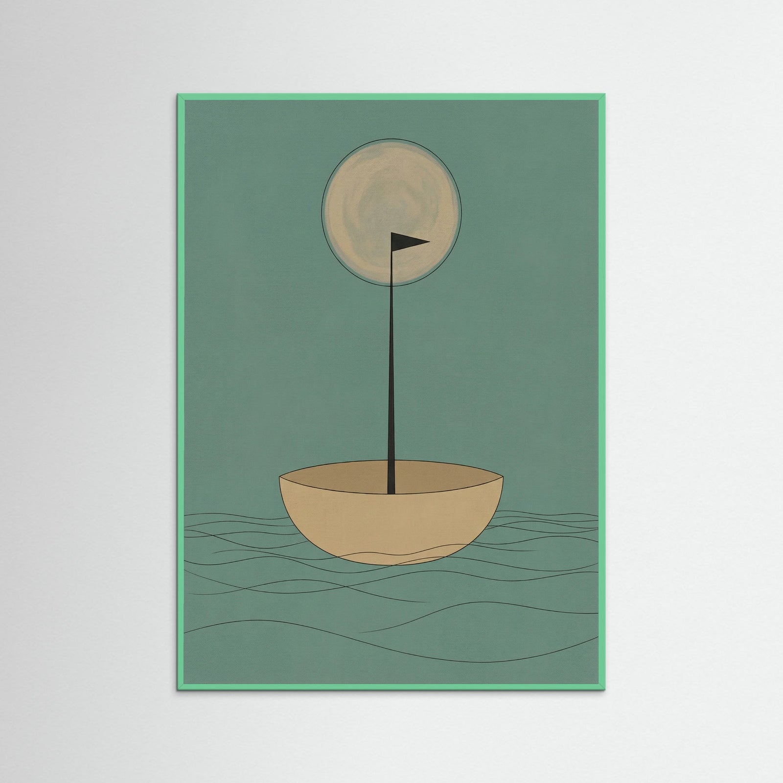 Mint Wood Silent Observer