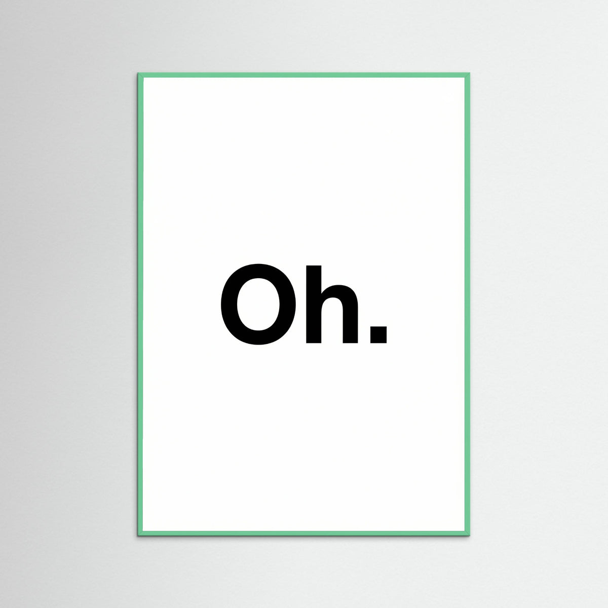 Mint Wood Simple Utterance