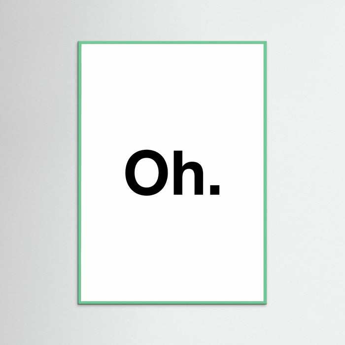 Mint Wood Simple Utterance