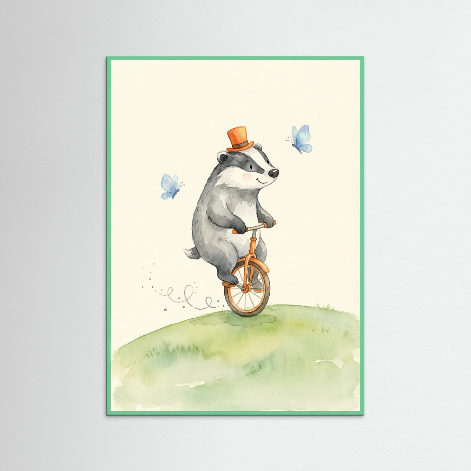 Mint Wood Skating Crocodile