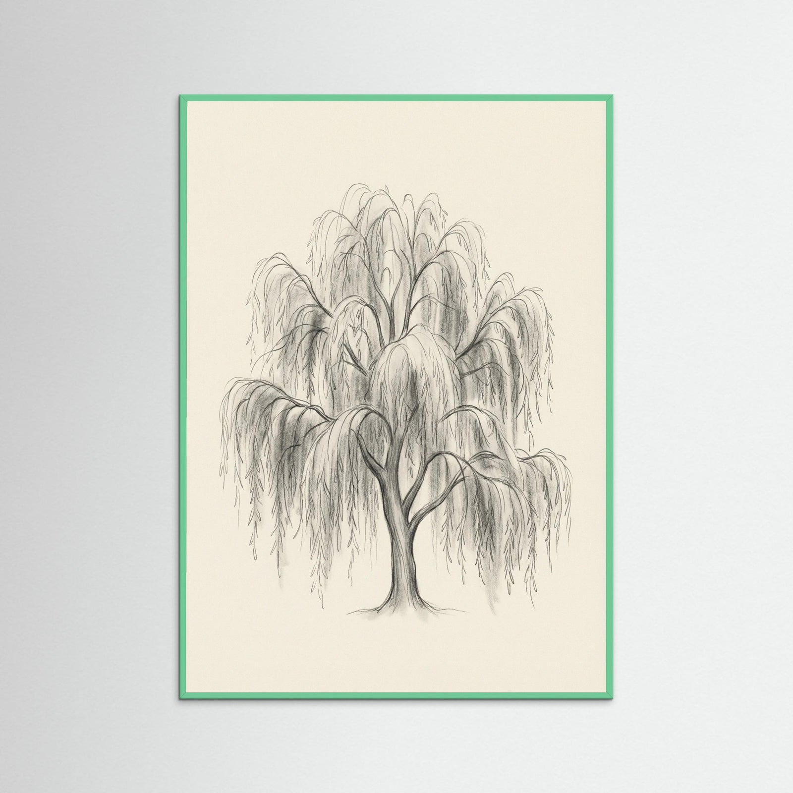 Mint Wood Sketched Sentinels