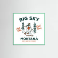 Mint Wood Ski Big Sky Montana: Pants Are For Tourists Poster