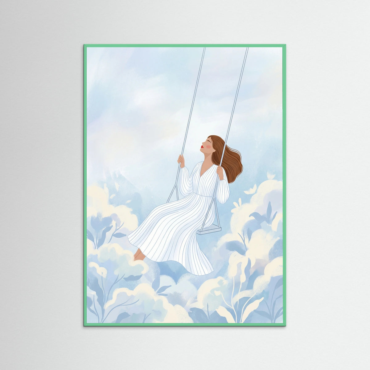 Mint Wood Skyward Serenity