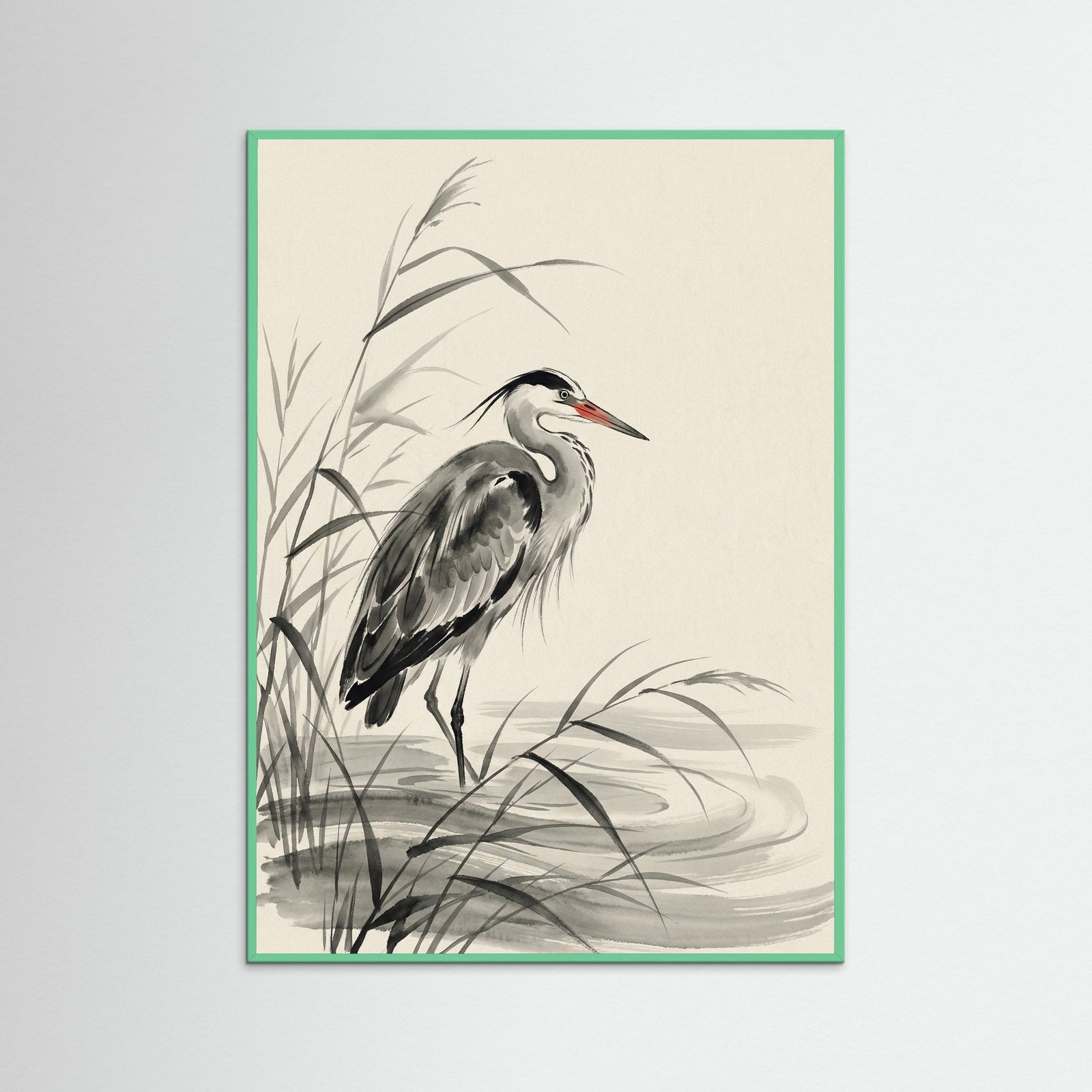 Mint Wood Sleeping Cat Grace