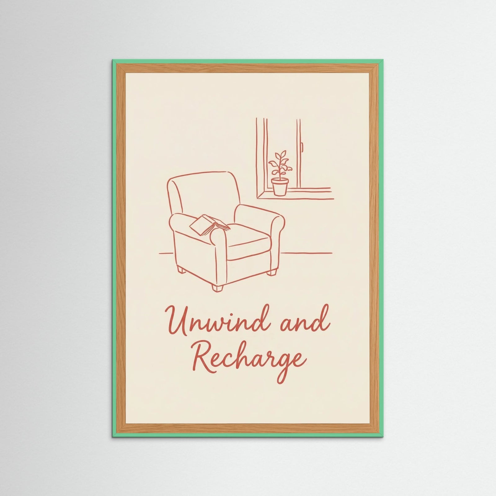 Mint Wood Slow Life Dream