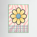 Mint Wood Smiling Checkerboard