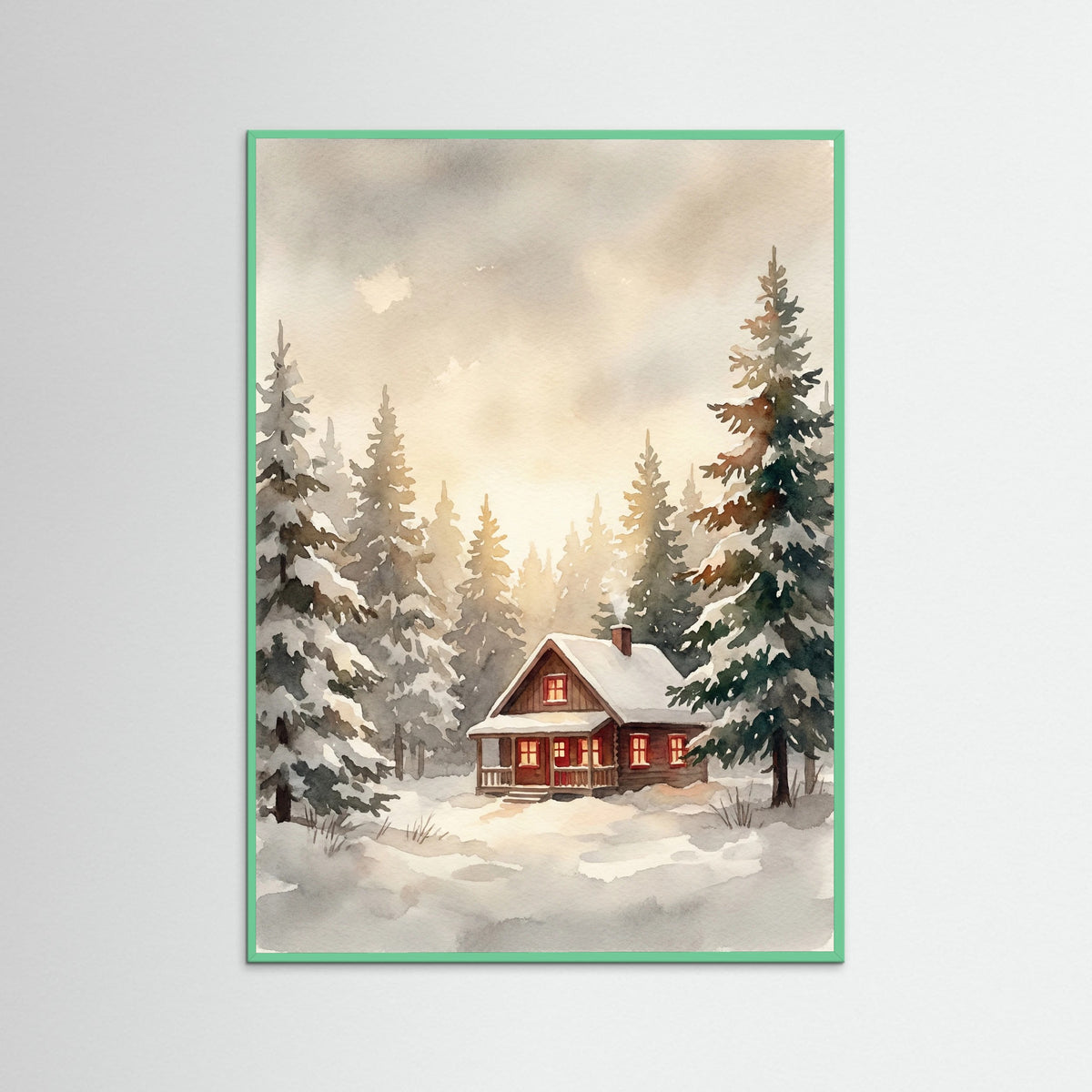 Mint Wood Snowy Path