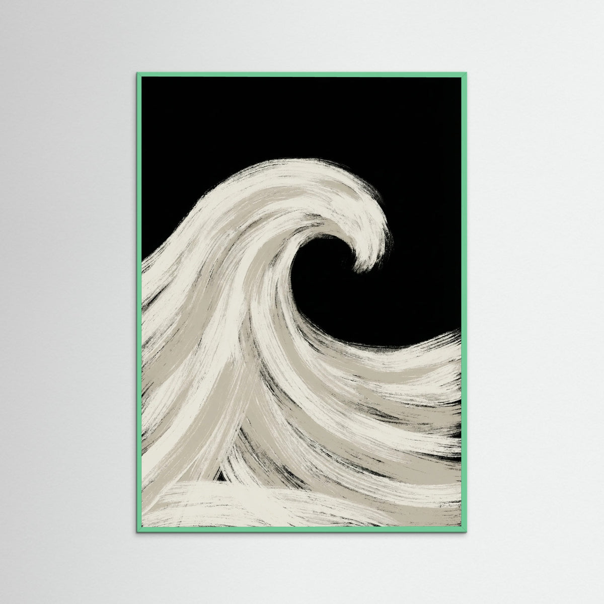 Mint Wood Soaring Silhouette