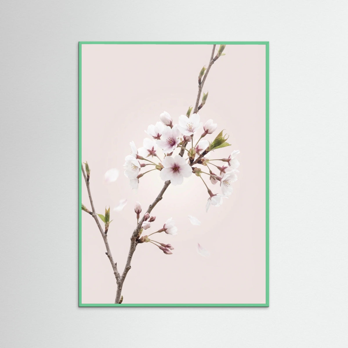 Mint Wood Soft Bloom