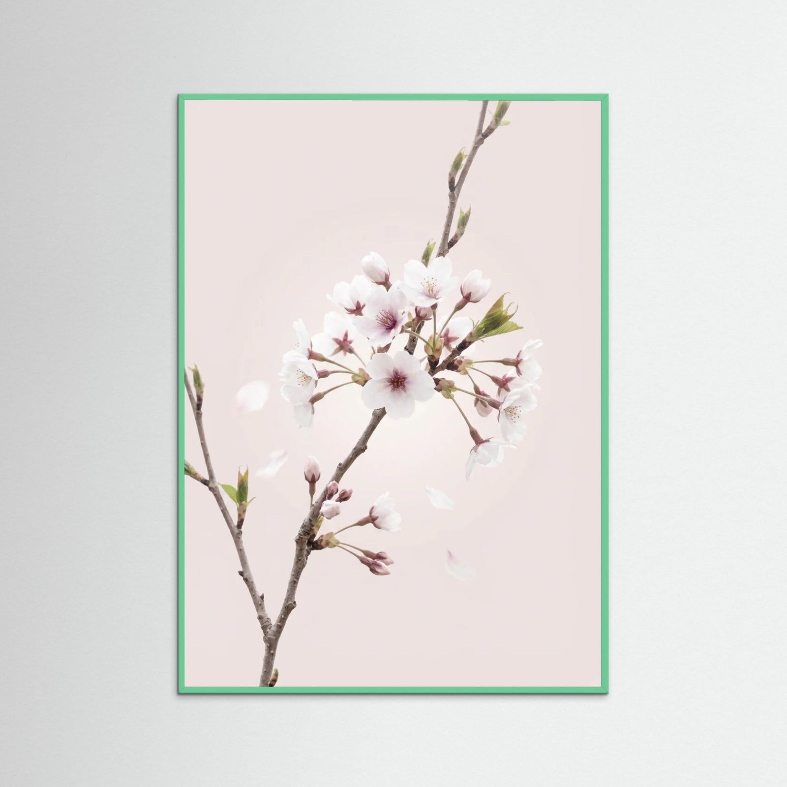 Mint Wood Soft Bloom