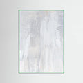 Soft Muted Gray Brushstrokes Poster – Poster und Kunstdruck