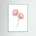 Mint Wood Soft Petal Bloom