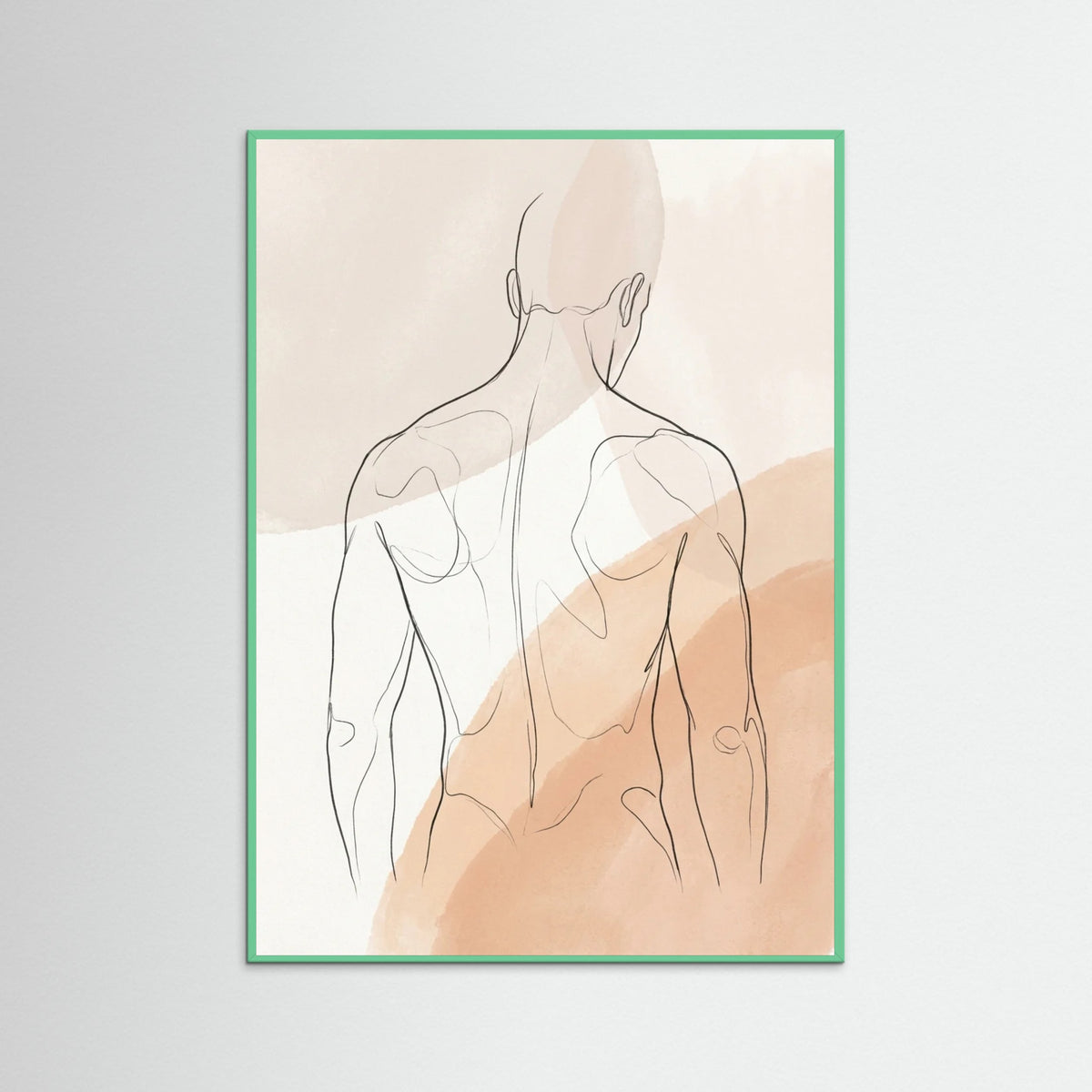 Mint Wood Soft Silhouette