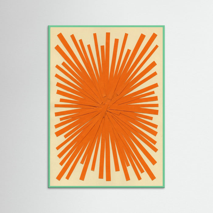 Mint Wood Solar Burst