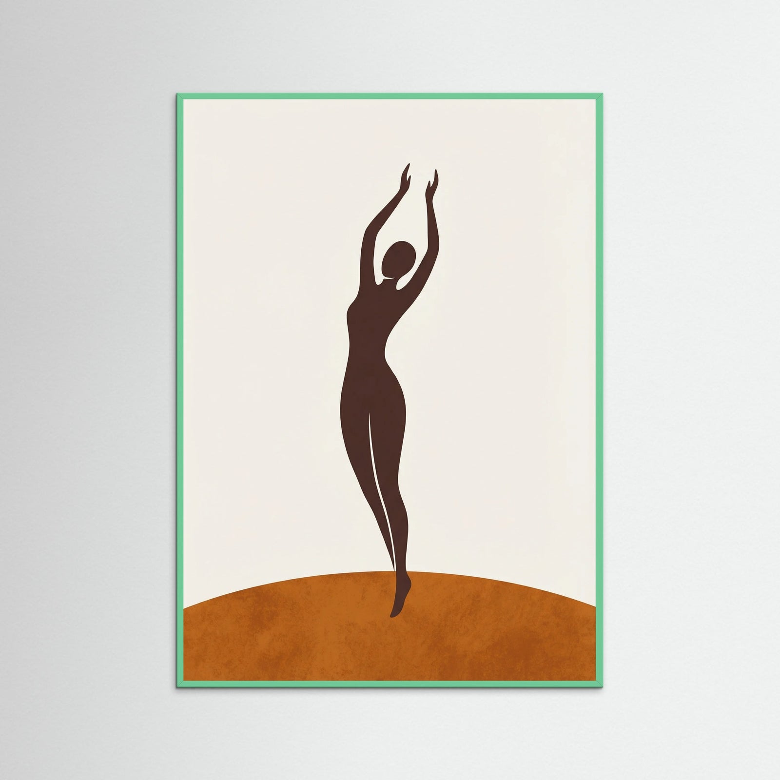 Mint Wood Solar Embrace Orange