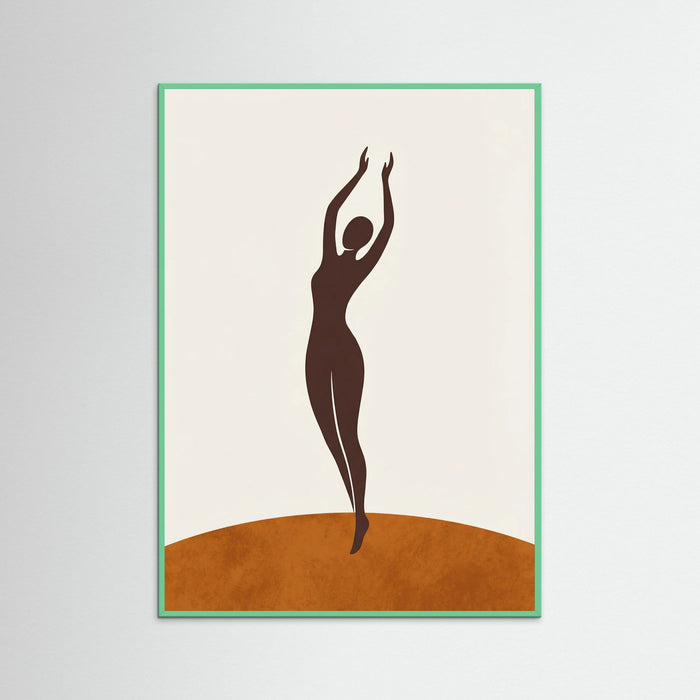 Mint Wood Solar Embrace Orange