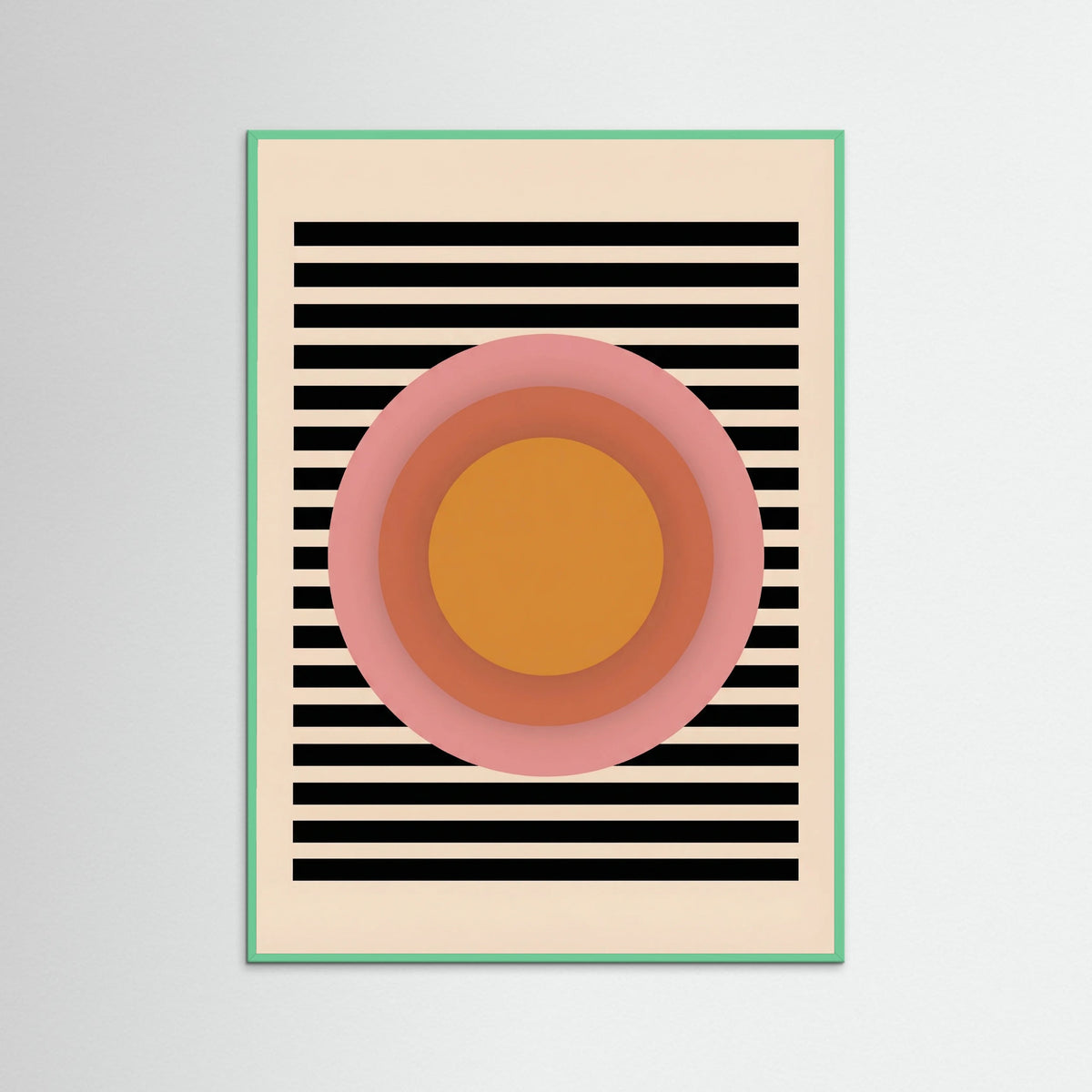 Mint Wood Solar Glow