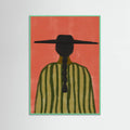 Mint Wood Southwester Woman No.2 Poster