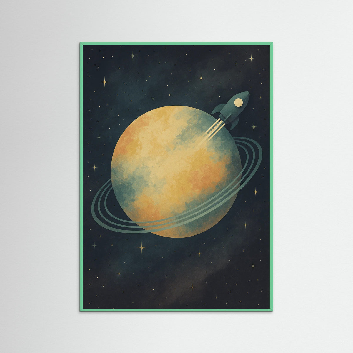 Mint Wood Space Exploration