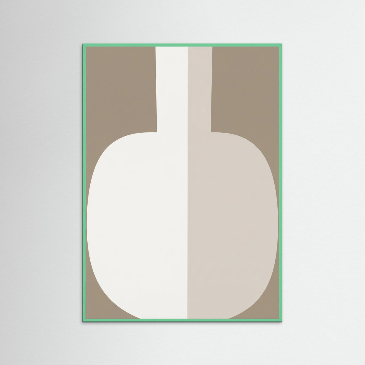 Mint Wood Split Vessel