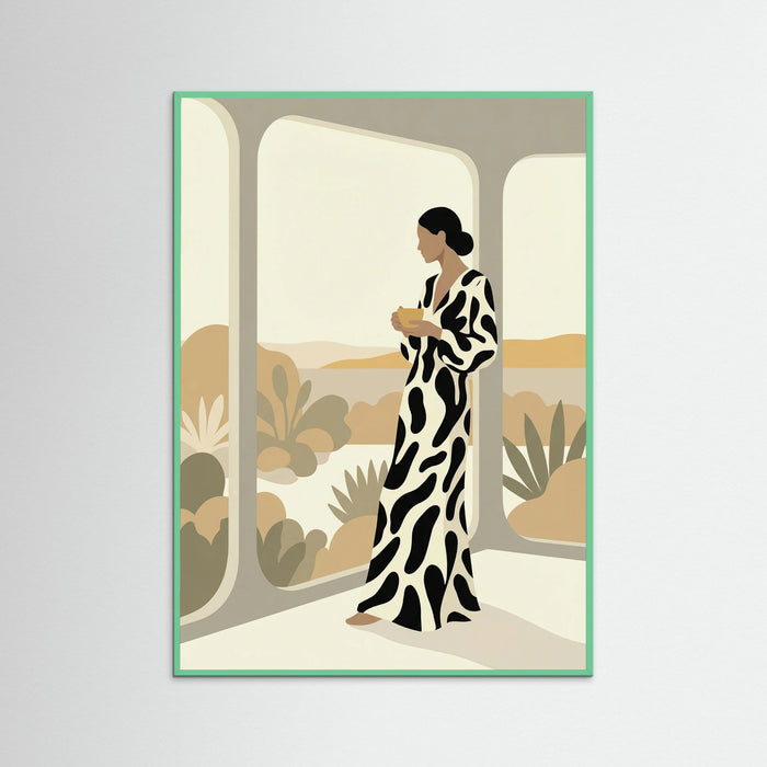 Mint Wood Spotted Serenity