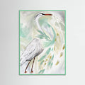 Spring Egret Poster – poster och konsttryck