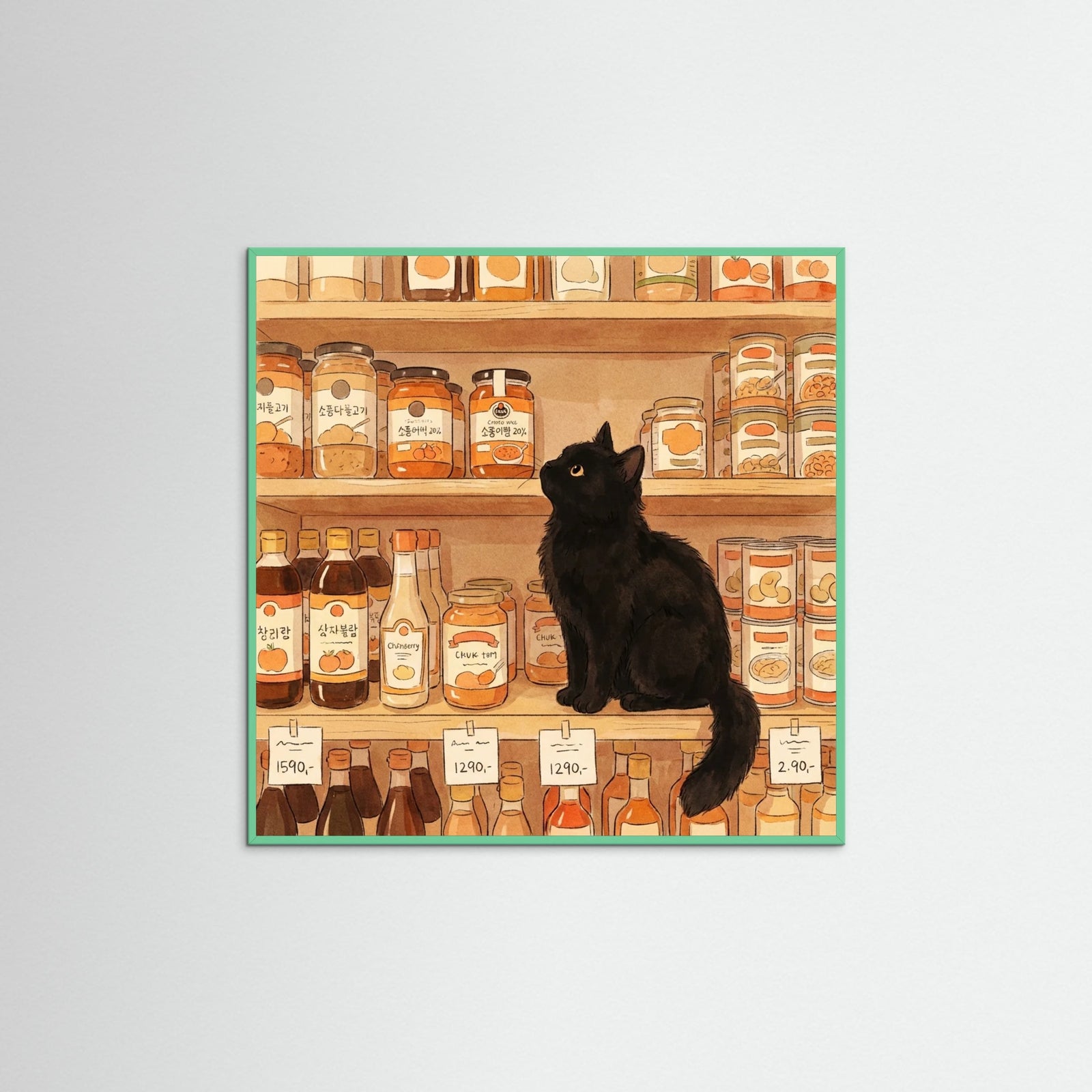 Mint Wood Square Aisle Explorer