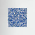 Mint Wood Square Azure Currents