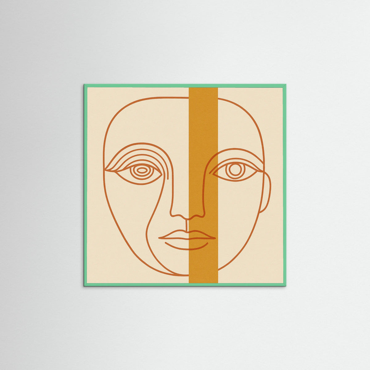 Mint Wood Square Duality Perspective