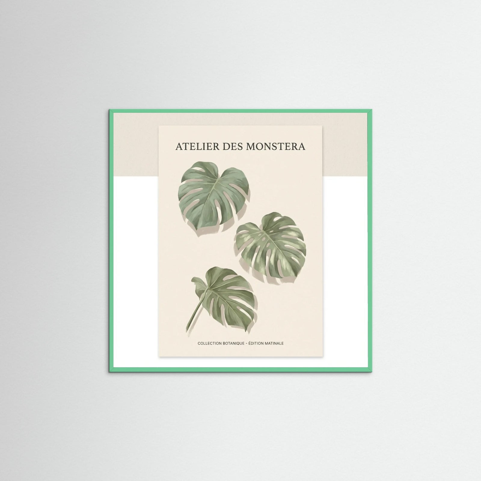 Mint Wood Square Earthy Embrace