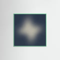 Mint Wood Square Ethereal Blur