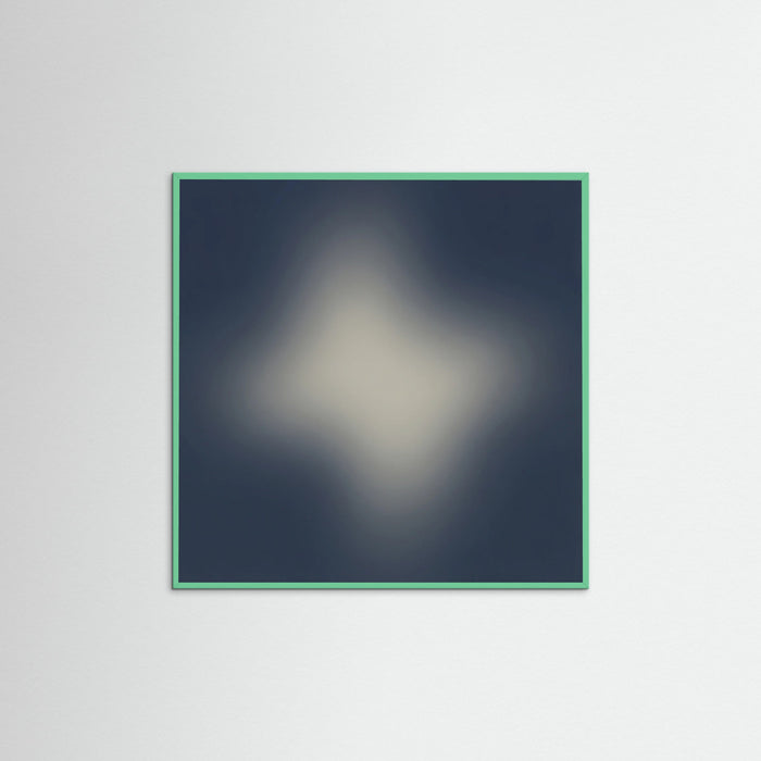 Mint Wood Square Ethereal Blur