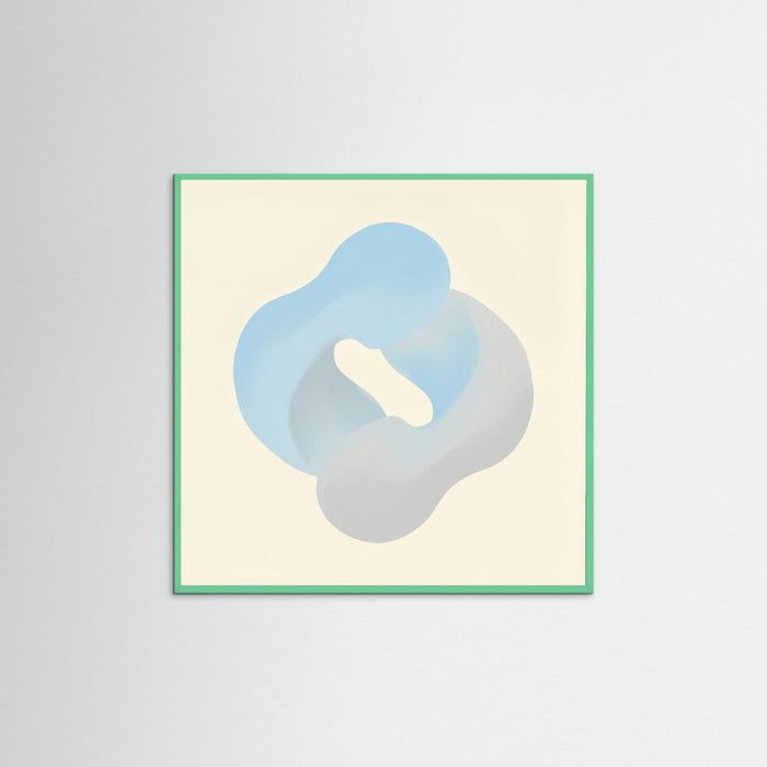 Mint Wood Square Ethereal Blush