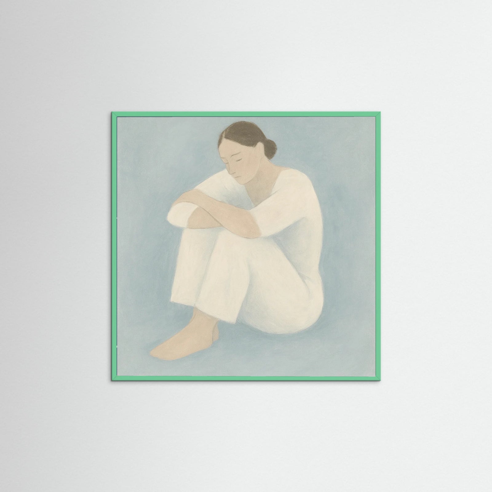 Mint Wood Square Evening Rest