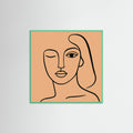 Mint Wood Square Fluid Face
