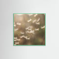Mint Wood Square Golden Whispers