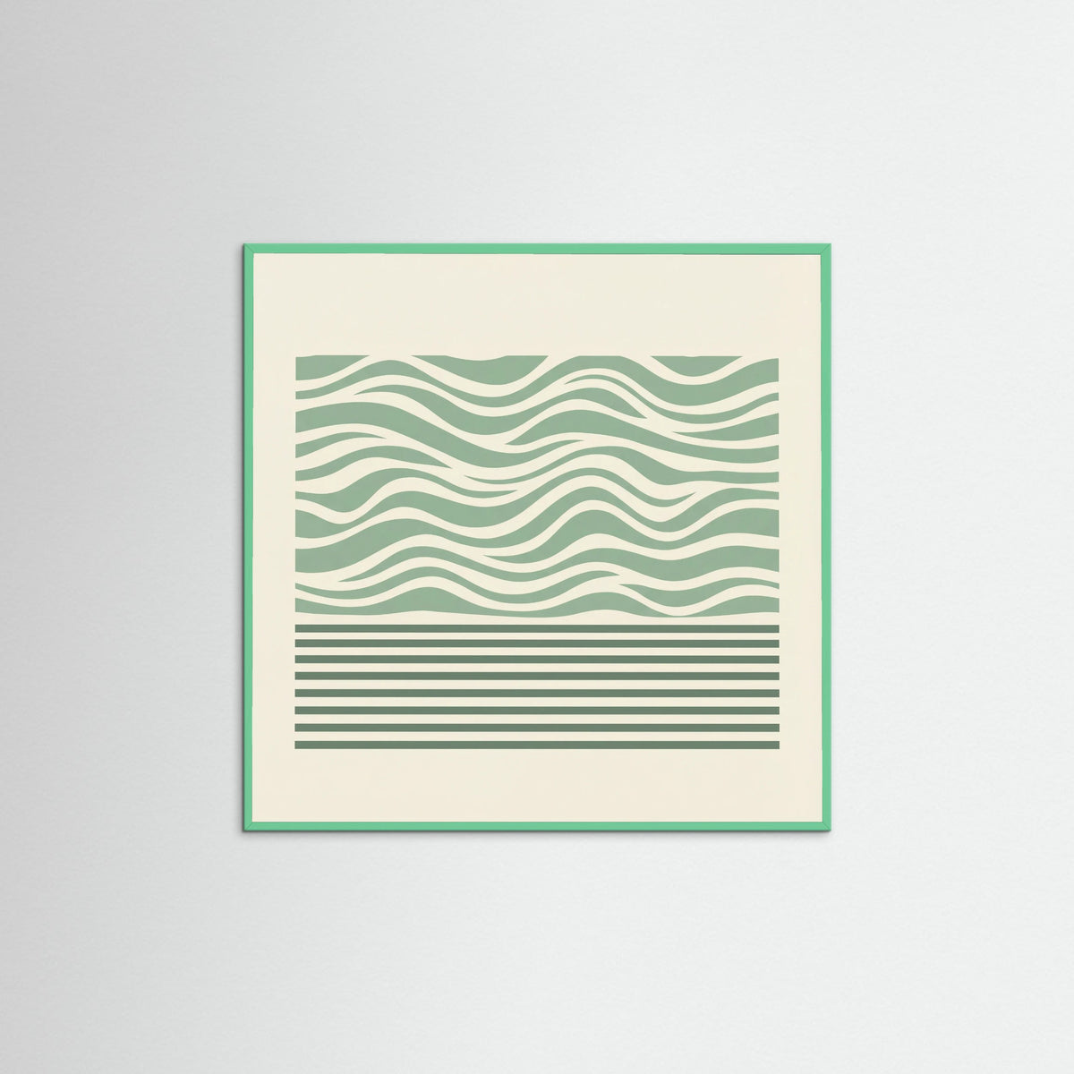 Mint Wood Square Lavender Dualism