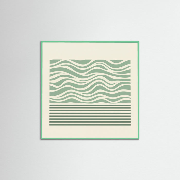 Mint Wood Square Lavender Dualism