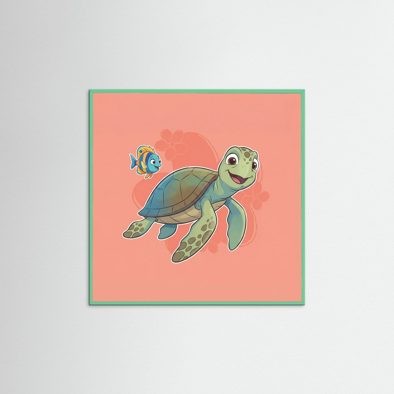 Mint Wood Square Moana Companions