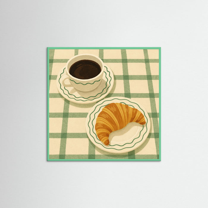 Mint Wood Square Morning Indulgence