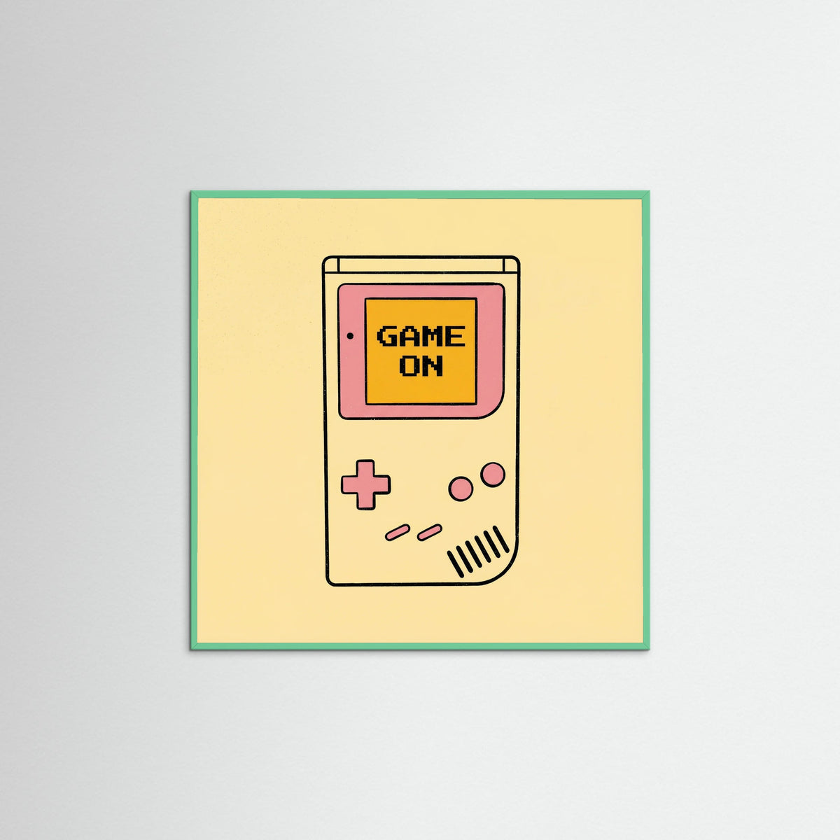 Mint Wood Square Nineties Nostalgia